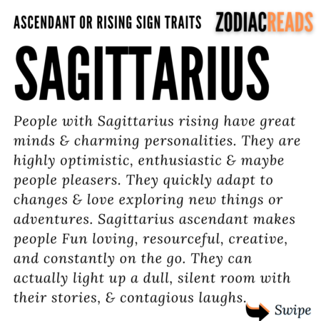 Sagittarius Ascendant