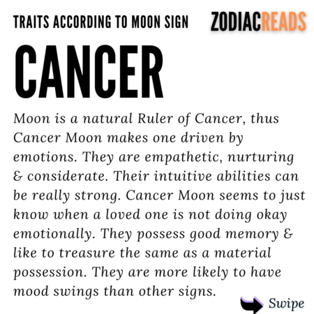Moon Sign cancer