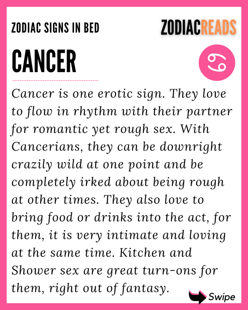 Cancer in bed