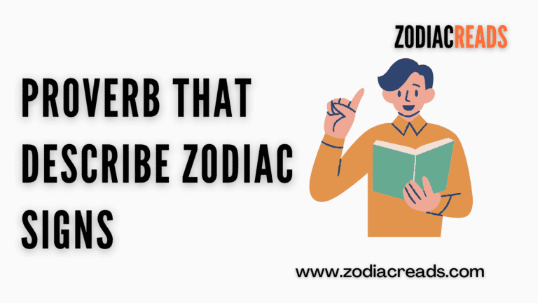 Phrases for each zodiac sign
