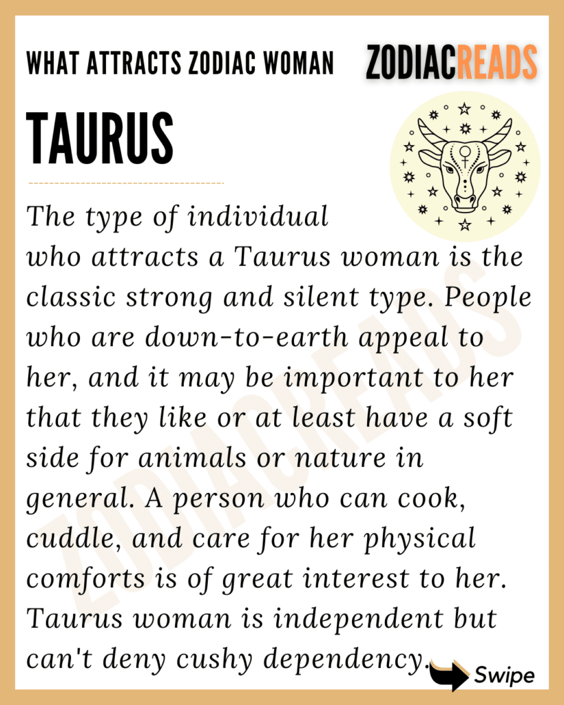 Taurus woman attracted to