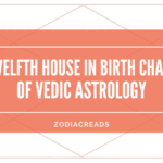 Twelfth house in birth chart of vedic astrology