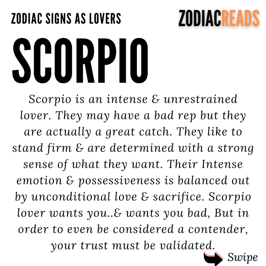 scorpio as lover