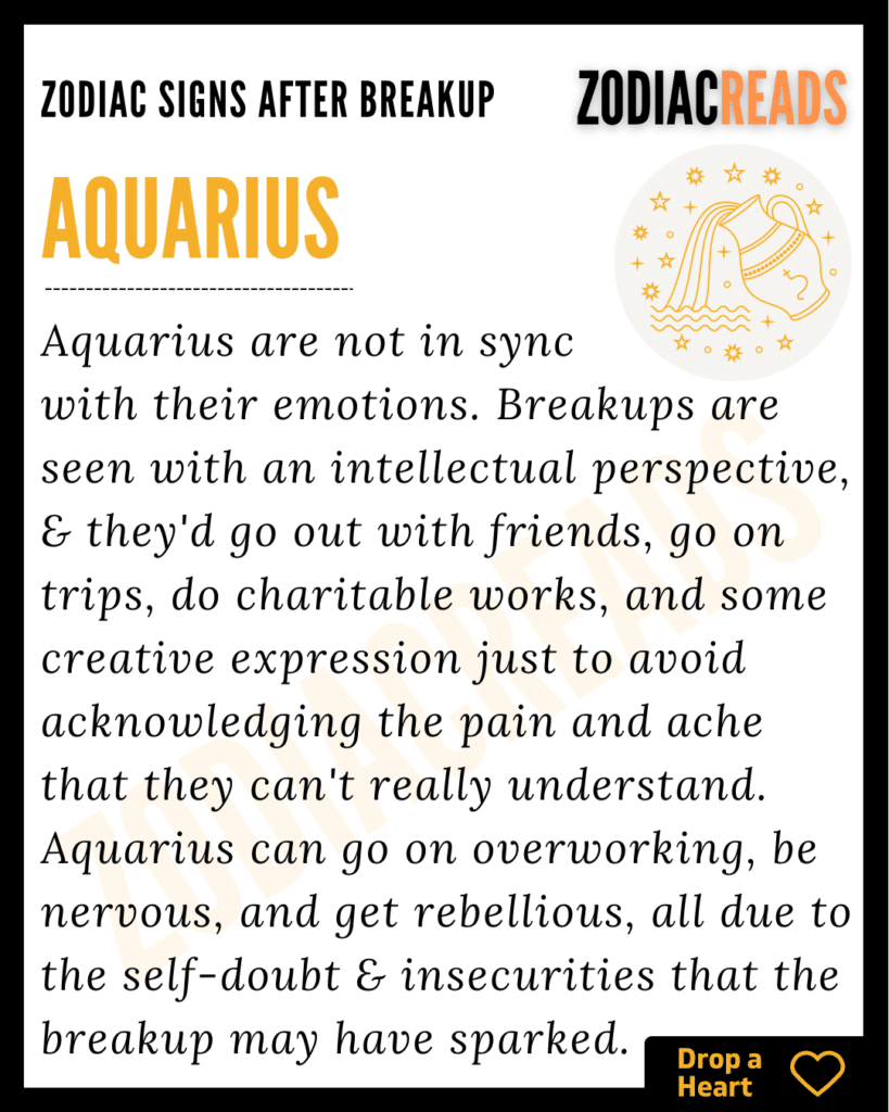 Aquarius after breakup