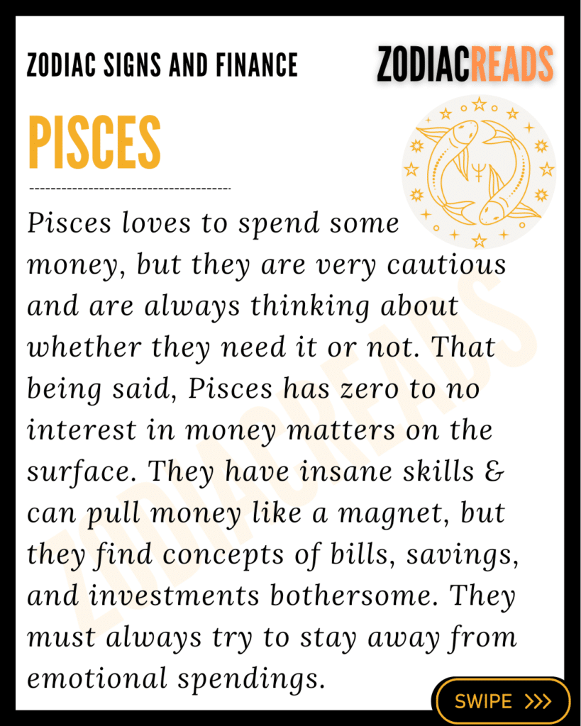 Pisces and money