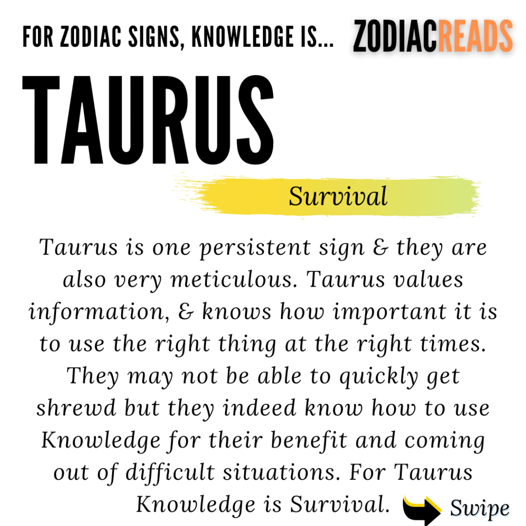 for zodiac signs knowledge is