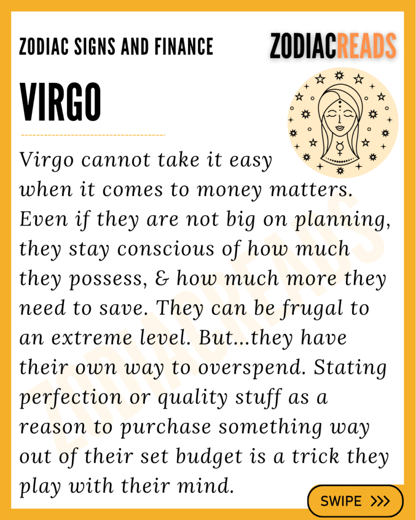 Virgo and money