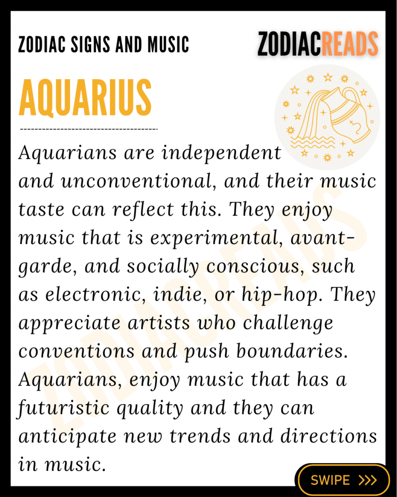 aquarius and music