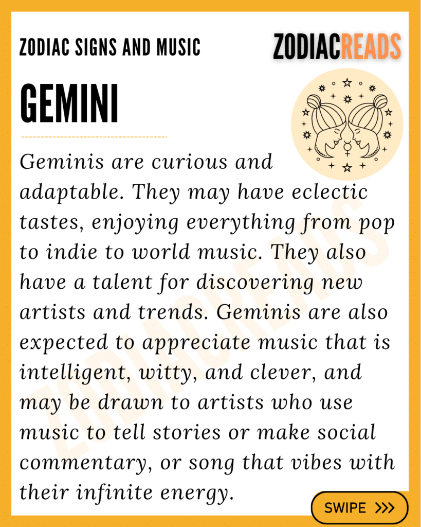 Gemini and music