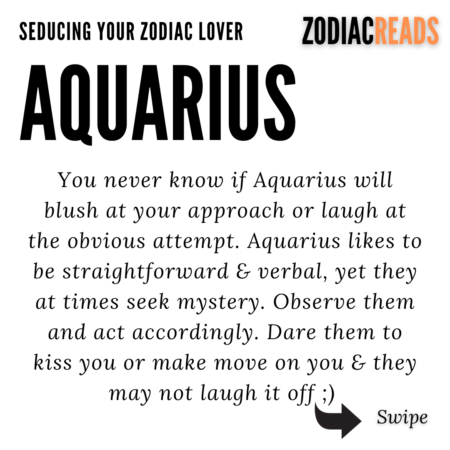 Seducing Aquarius