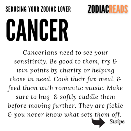 Seducing ZodiacCancer