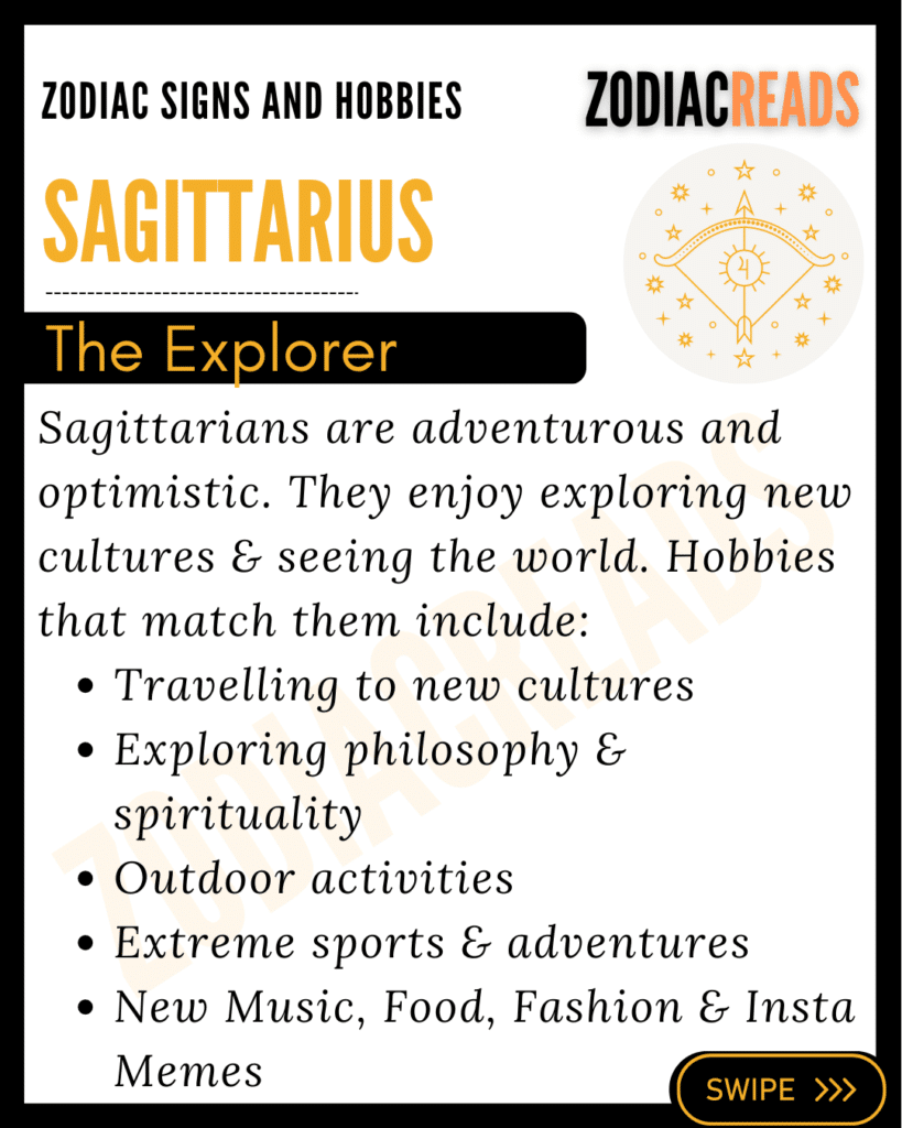 sagittarius hobbies