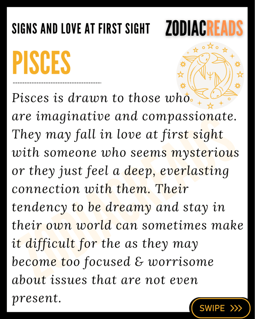 Pisces love at first sight
