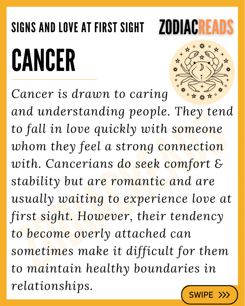 cancer love at first sight