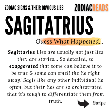 Sagittarius lie