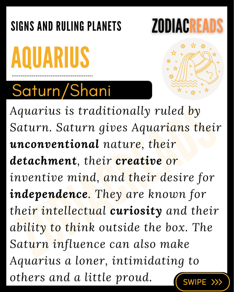 Aquarius ruling planet