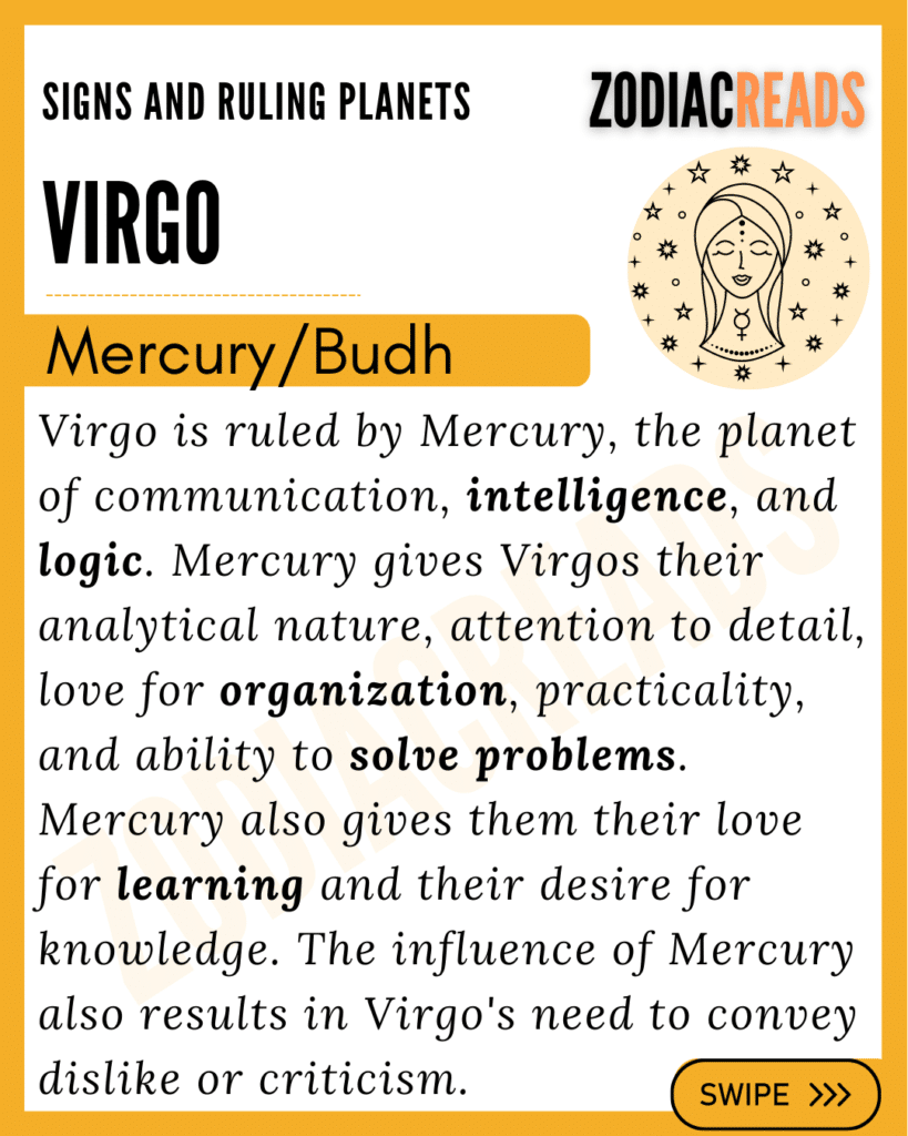 Virgo ruling planet