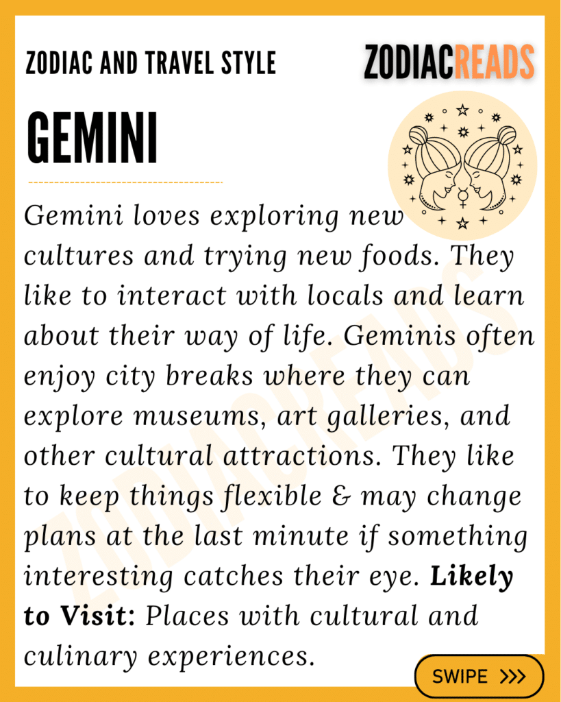 Gemini And Travel