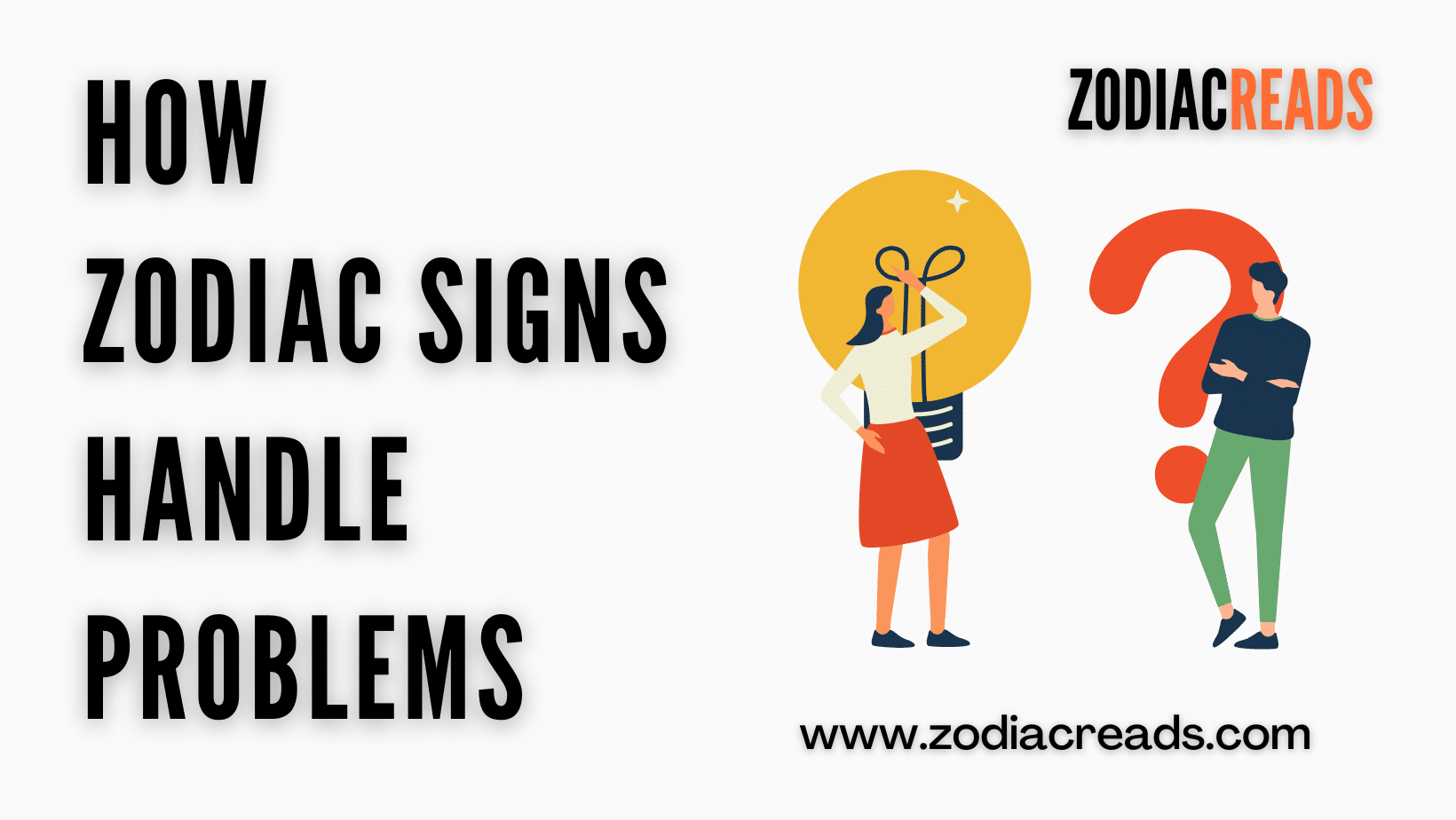 HOW Zodiac SIGNS HANDLE PROBLEMS