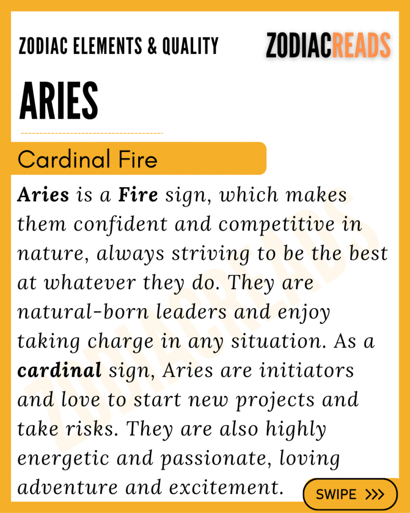 Aries elements