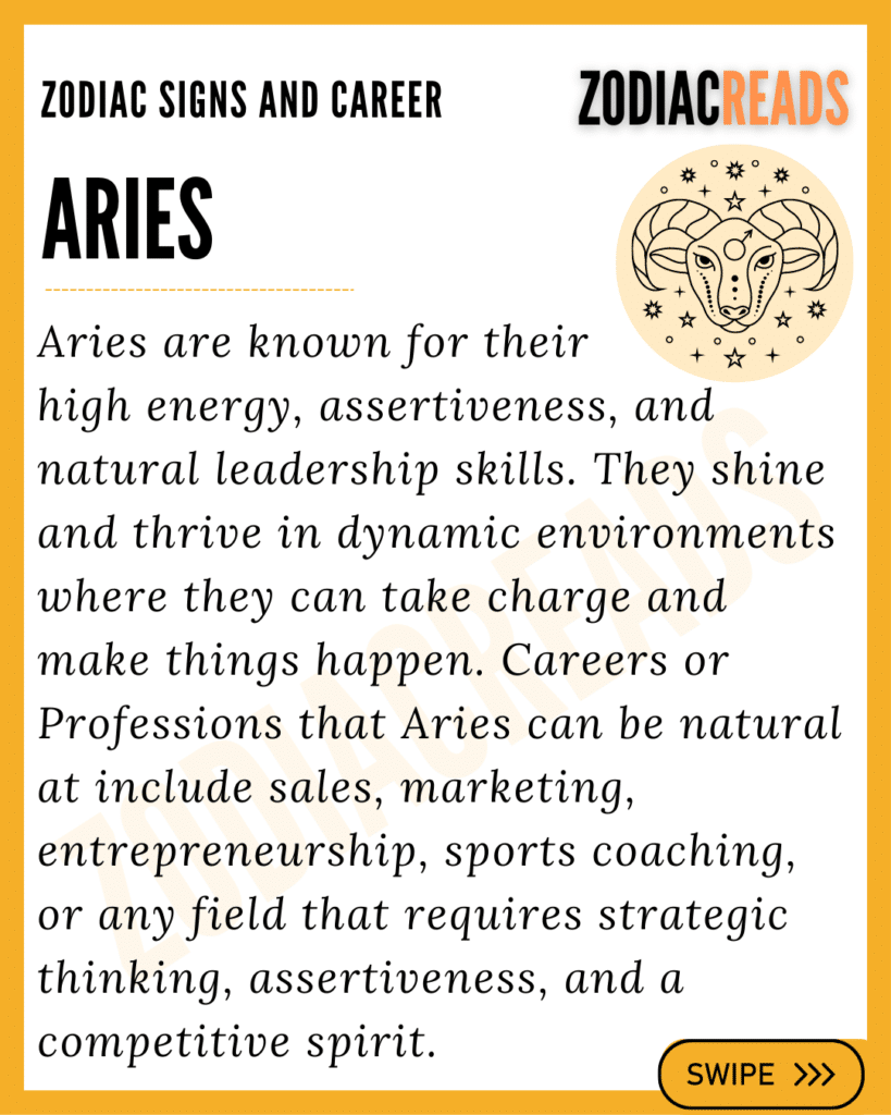 Aries and career