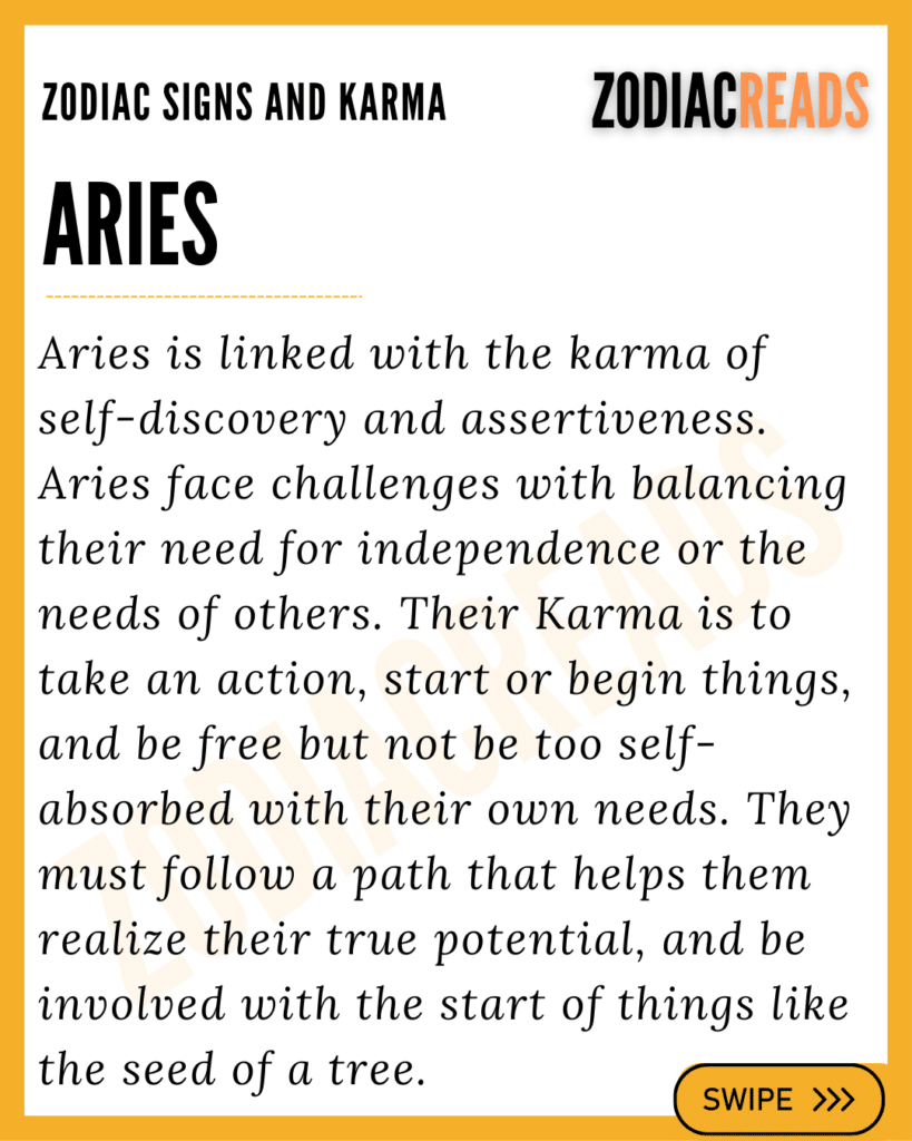 Aries And Karma