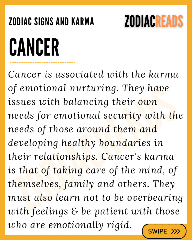 Cancer And Karma