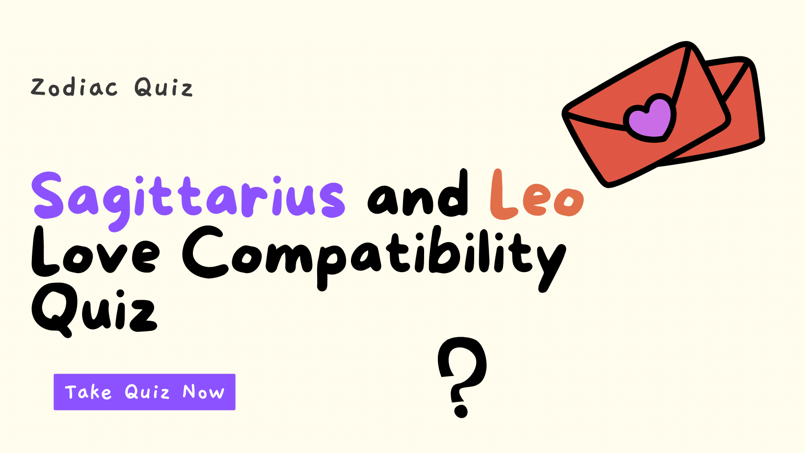 Sagittarius and Leo Love compatibility quiz