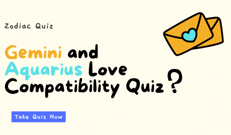 Gemini And Aquarius Compatibility Quiz