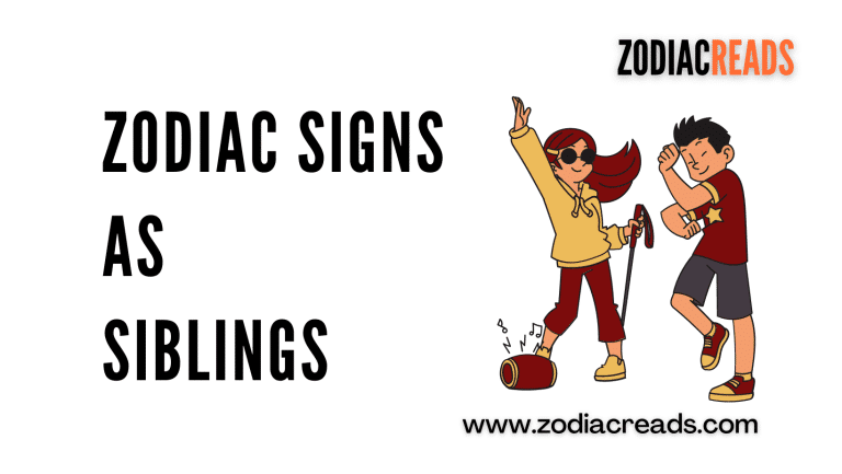 Zodiac Signs as siblings - ZodiacReads