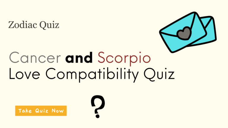cancer and scorpio compatibility quiz