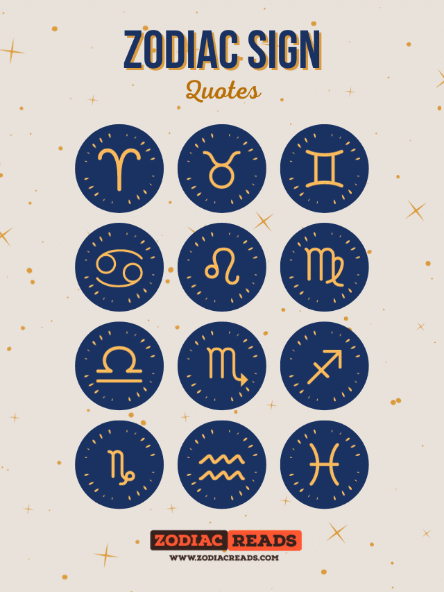 Zodiac signs Quotes