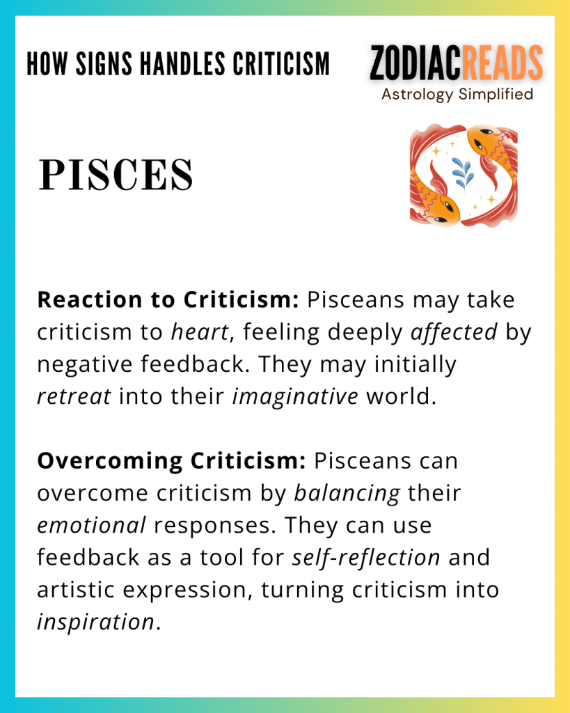 12 Pisces and Criticism