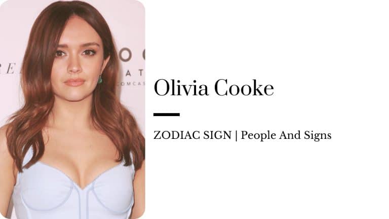 Olivia Cooke zodiac sign