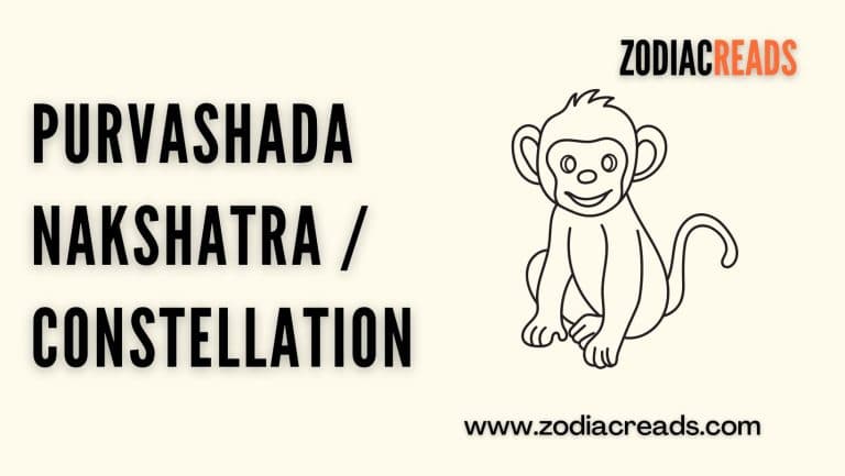 Purvashada Nakshatra : constellation