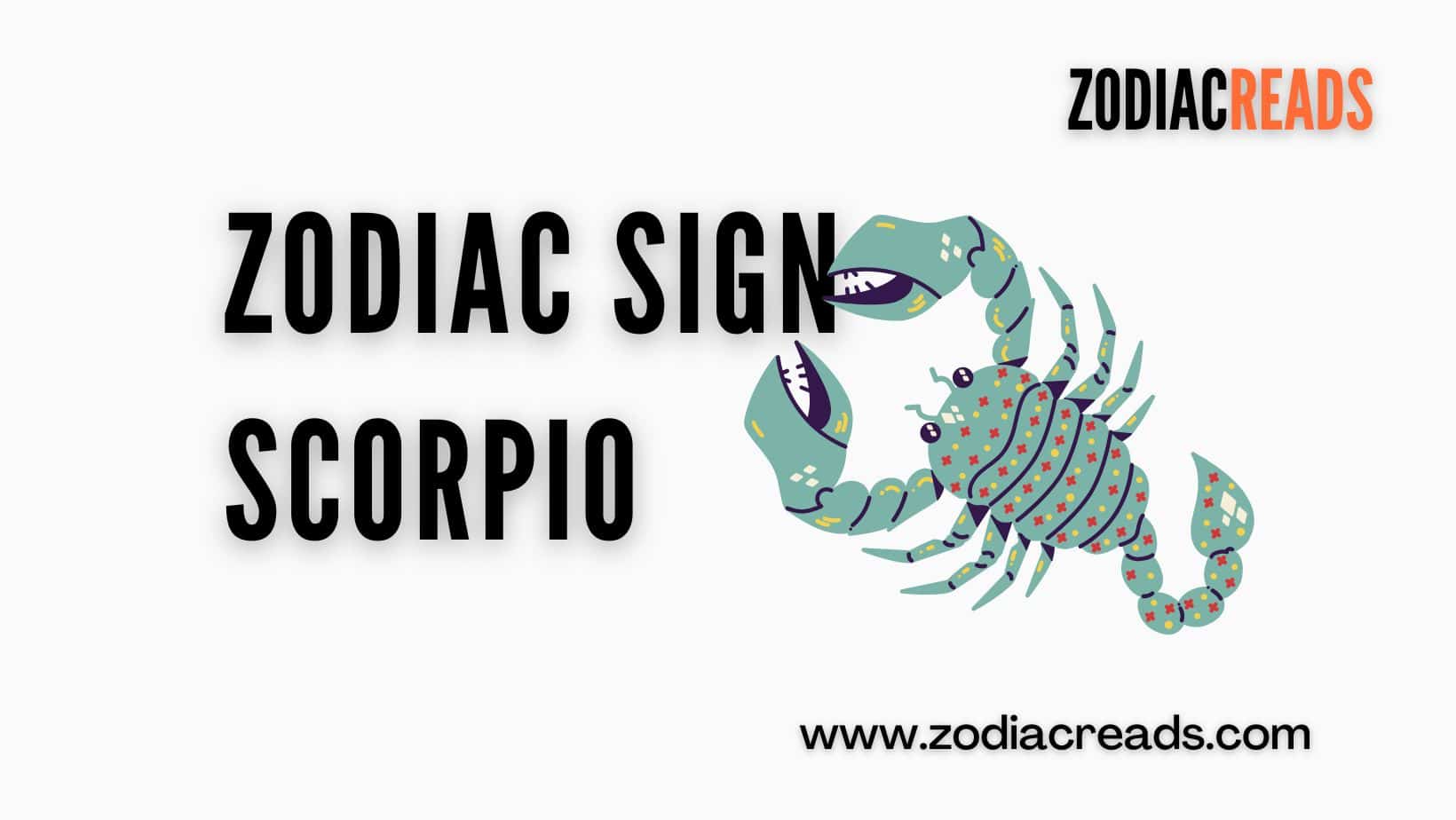 Scorpio Zodiac Sign - ZodiacReads
