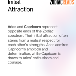 4 Aries and Capricorn Compatibility