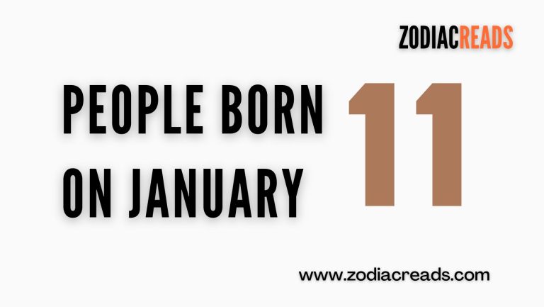 People Born on January 11