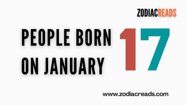 People Born on January 17