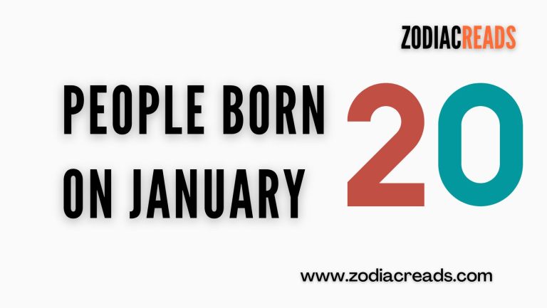 People born on January 20