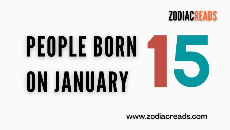People born on January 15