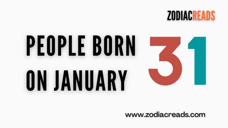 People Born on January 31