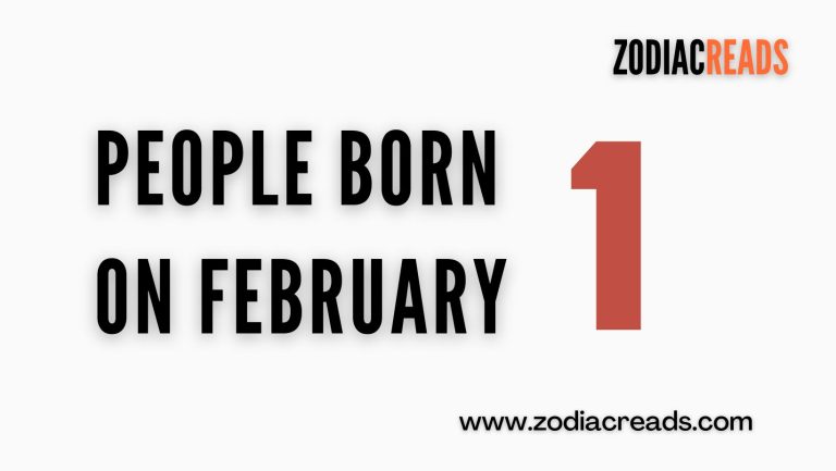 People born on 1st February