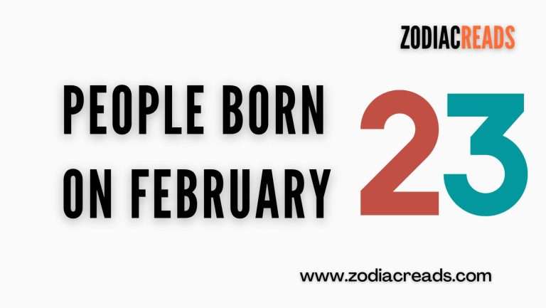 People Born on February 23