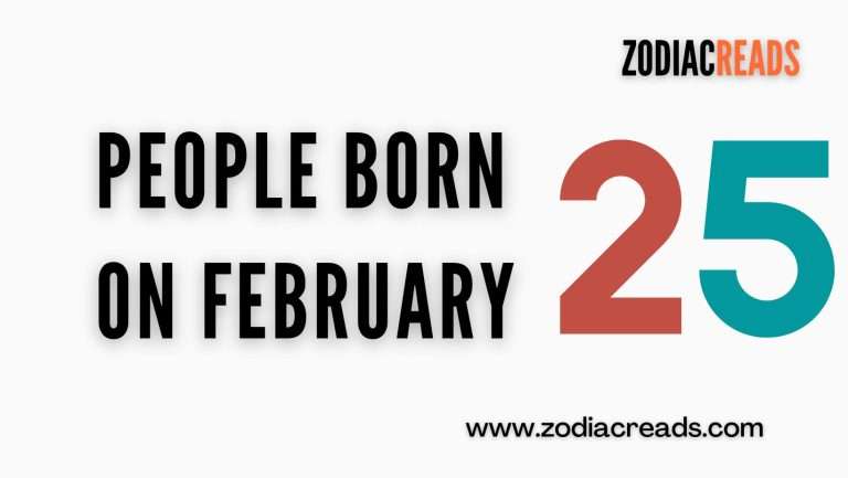 People Born on February 25