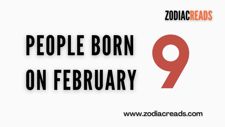 People Born on February 9