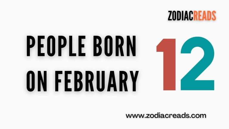 People born on February 12