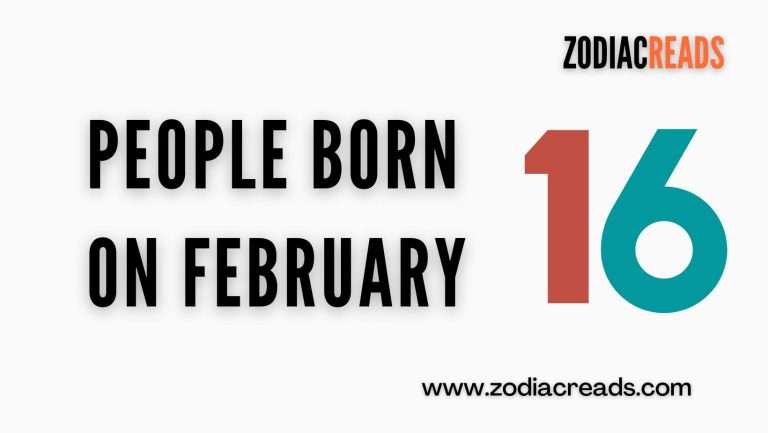 People born on February 16