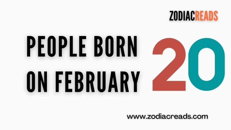 People born on February 20