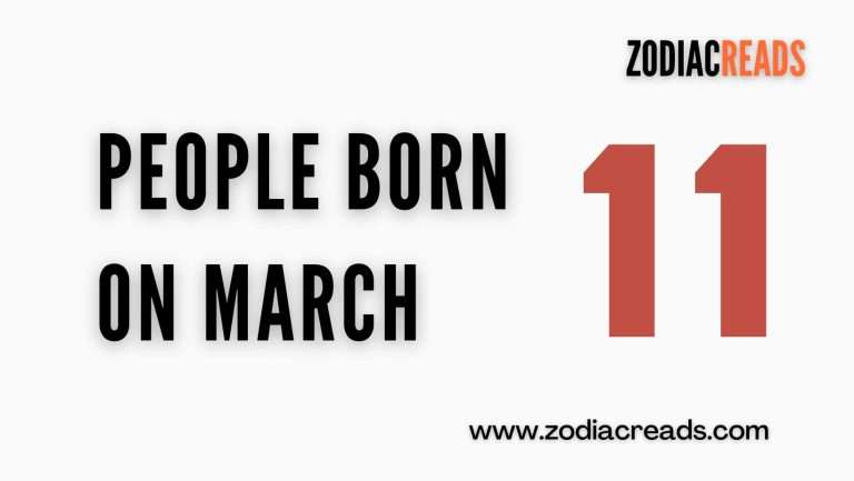 People born on March 11